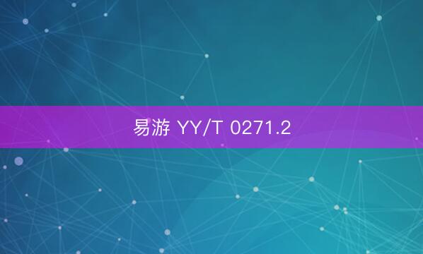 易游 YY/T 0271.2